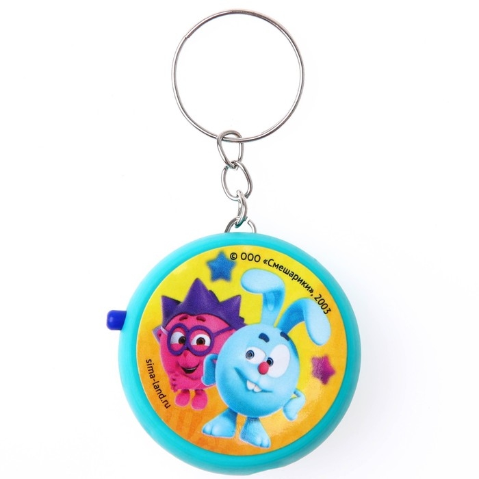 Проектор-брелок &laquo;Смешарики&raquo;, свет, цвет зелёный