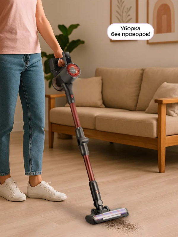 Вертикальный пылесос для дома КТ-5539 - 450 Вт