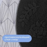 Коврик для дома SAVANNA Gold, 50&times;80 см, цвет серый