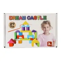 Кубики детские деревянные 27 деталей