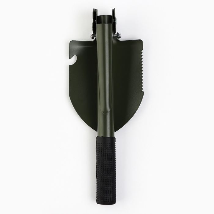 Лопата туристическая, складная &laquo;Крутому мужику&raquo;, 36 х 10 см., металлический черенок с ручкой, в чехле