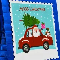 Набор подарочных пакетов &laquo;Новый год&raquo;, 2 шт,  25,4 &times; 30,5 &times; 12,7 см