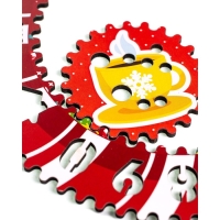 Спирограф &laquo;Новый год&raquo;