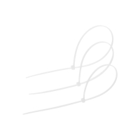 Хомут нейлоновый для стяжки, ТУНДРА, 3,6х300 мм, белый, 100 шт Хомут нейлоновый для стяжки, ТУНДРА, 3,6х300 мм, белый, 100 шт