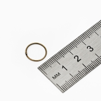 Кольцо соединительное 0,7&times;12 мм (набор 50 г, &plusmn; 440 шт.) СМ-995, цвет бронзы