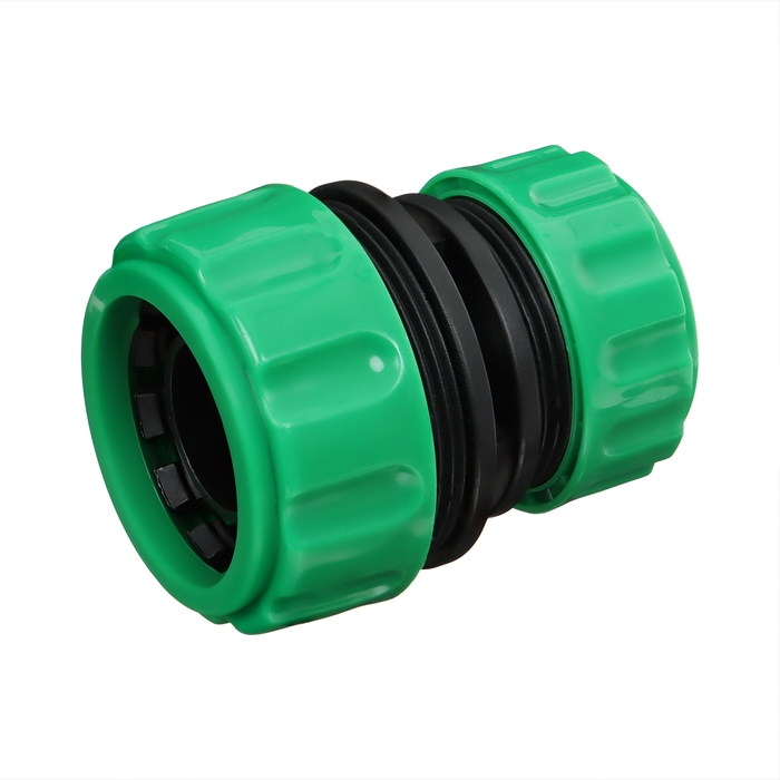 Муфта переходная, для шлангов 3/4 Муфта переходная, для шлангов 3/4" (21 мм) – 1" (25 мм), цанговое соединение, ABS-пластик, Greengo