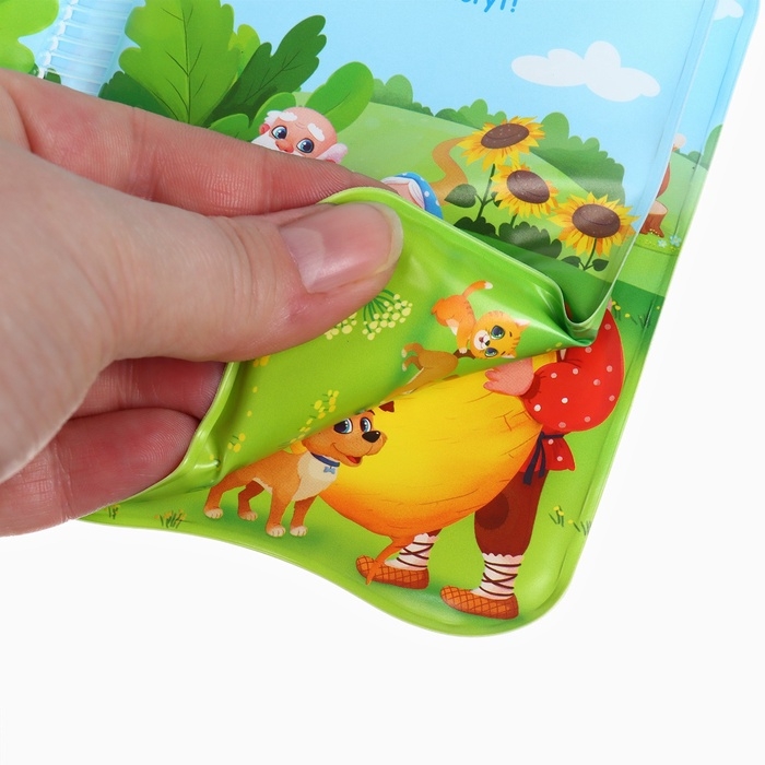 Книжка - игрушка для ванны Крошка Я &laquo;Сказка: Репка&raquo;, от 4 мес.