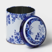 Банка для сыпучих продуктов &laquo;Ультрамарин Рассвет&raquo;, 0,8 л, d=9,9 см, h=11 см