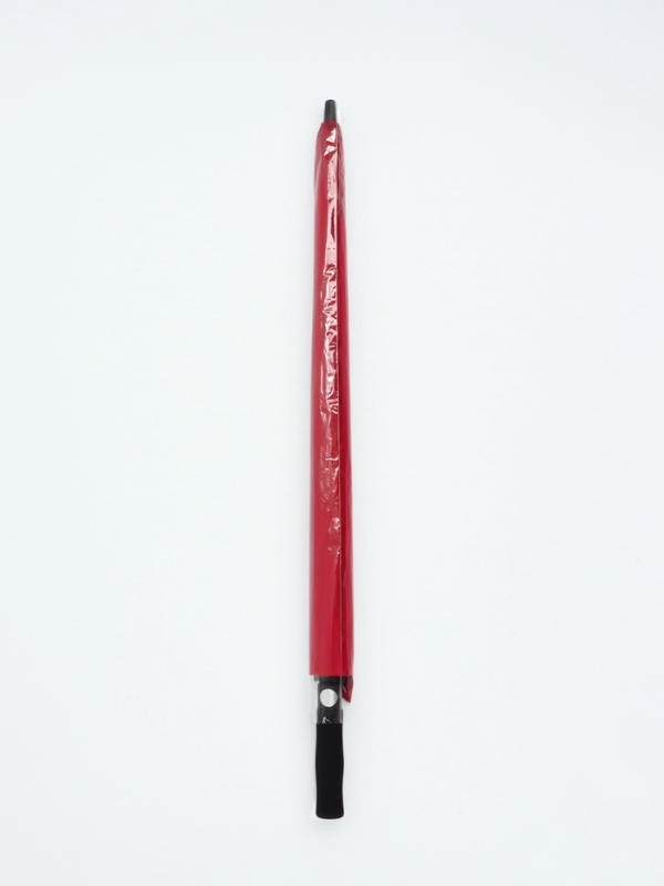 Зонт-трость п/авт R60/70 8сп эпонж В/У ОДНОТОН прямая ручка поролон красный пакет Зонт-трость п/авт R60/70 8сп эпонж В/У ОДНОТОН прямая ручка поролон красный пакет