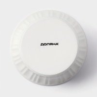 Рамекин из жаропрочной керамики Доляна &laquo;Маффин&raquo;, 250 мл, d=11,4 см, цвет белый