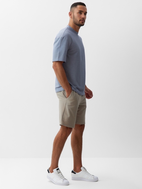 Футболка мужская MINAKU REGULAR: цвет голубой, размер 48 Футболка мужская MINAKU REGULAR: цвет голубой, размер 48