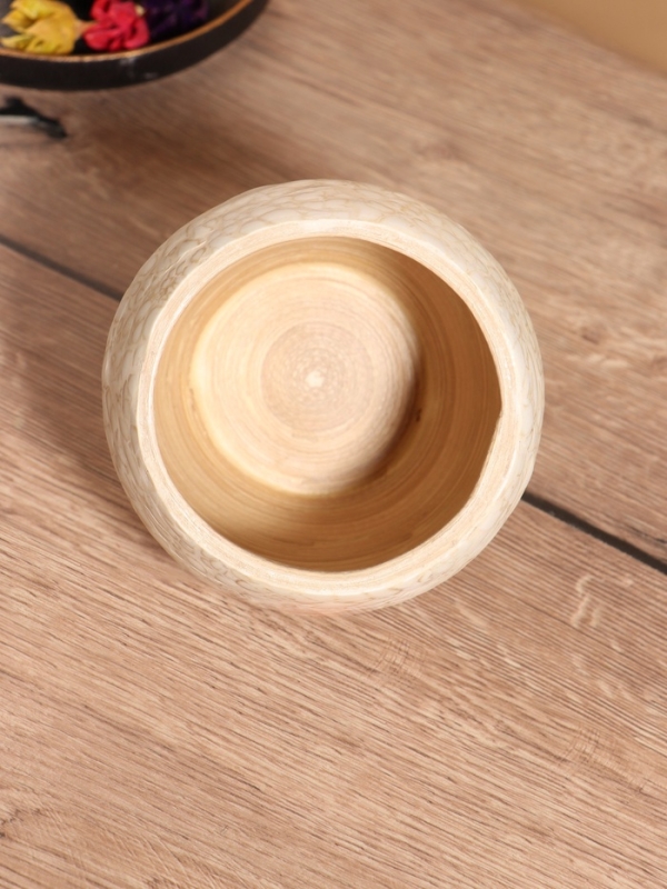 Ваза 12х12х11 см, бамбук Ваза 12х12х11 см, бамбук