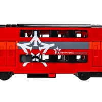 Модель локомотива поезда «Аэроэкспресс», свет, звук, 30 см, инерция Модель локомотива поезда «Аэроэкспресс», свет, звук, 30 см, инерция