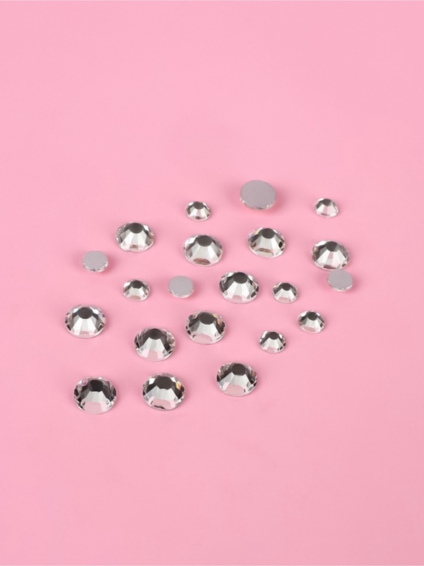 Стразы холод.фикс. SS4-SS20(наб 400шт цена за наб) серебряный АУ