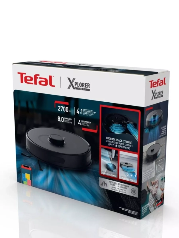 Робот-пылесос X-plorer Serie 75 S RG8575WH с влажной уборкой