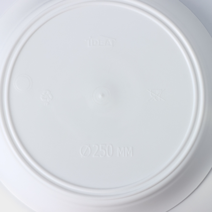 Горшок с поддоном &laquo;Призма&raquo;, 2,6 л, цвет белый