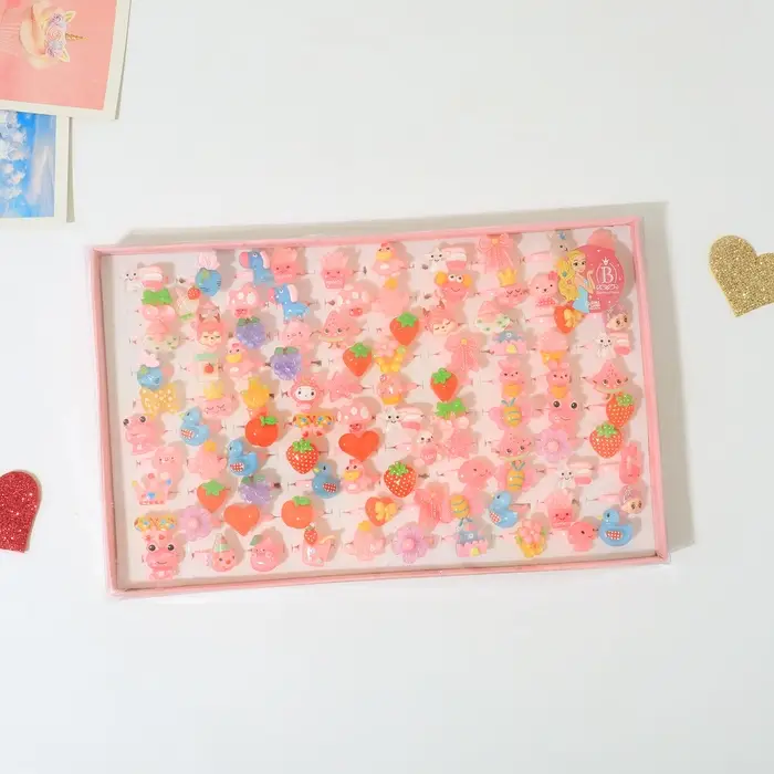 Кольцо &laquo;Выбражулька&raquo; детский мир, форма МИКС, МИКС, безразмерное