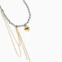 Набор 2 предмета: колье, серьги "Трансформеры" водопад, цветной