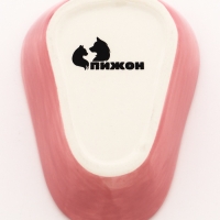 Миска керамическая для грызунов "Клубника" 10 х 11 х 4 см