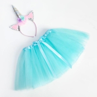 Набор для фотосессии KAFTAN "Единорог": юбка трёхслойная и ободок Набор для фотосессии KAFTAN "Единорог": юбка трёхслойная и ободок