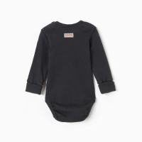 Комплект боди детских MINAKU: Basic Line BABY, цвет светло-серый/графитовый, рост 86-92 Комплект боди детских MINAKU: Basic Line BABY, цвет светло-серый/графитовый, рост 86-92