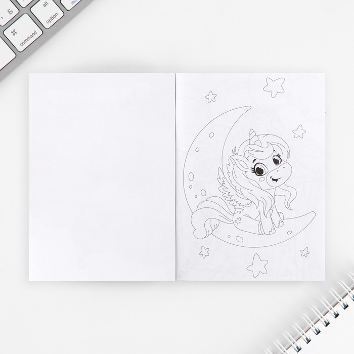 Набор блокнот А6, 32 листа, наклейки, магнитные закладки &laquo;Милый котенок&raquo;