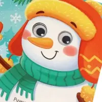 Набор картонных книг с глазками "Самый новогодний набор" 3 шт по 10 стр