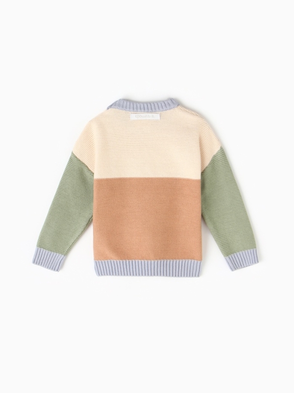 Джемпер Крошка Я Colourblock, р. 68-74 см