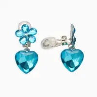 Комплект детский &laquo;Выбражулька&raquo; 4 предмета,3 браслета, 1 клипсы, единорог, сердце, цветной