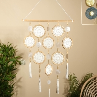 Ловец снов "Мечты" текстиль, ротанг 50х2х100 см