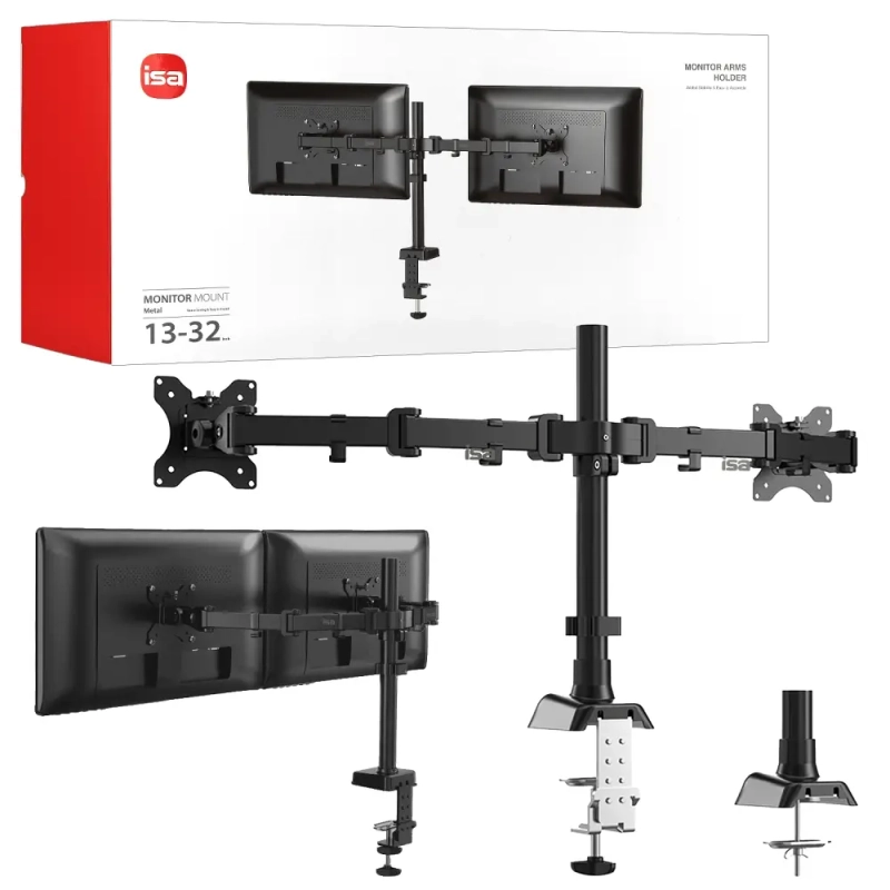 Кронштейн для для двух мониторов 13"-32" MH-C2 ISA