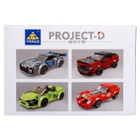 Конструктор &laquo;Гонка. Спорткар&raquo;, 155 деталей