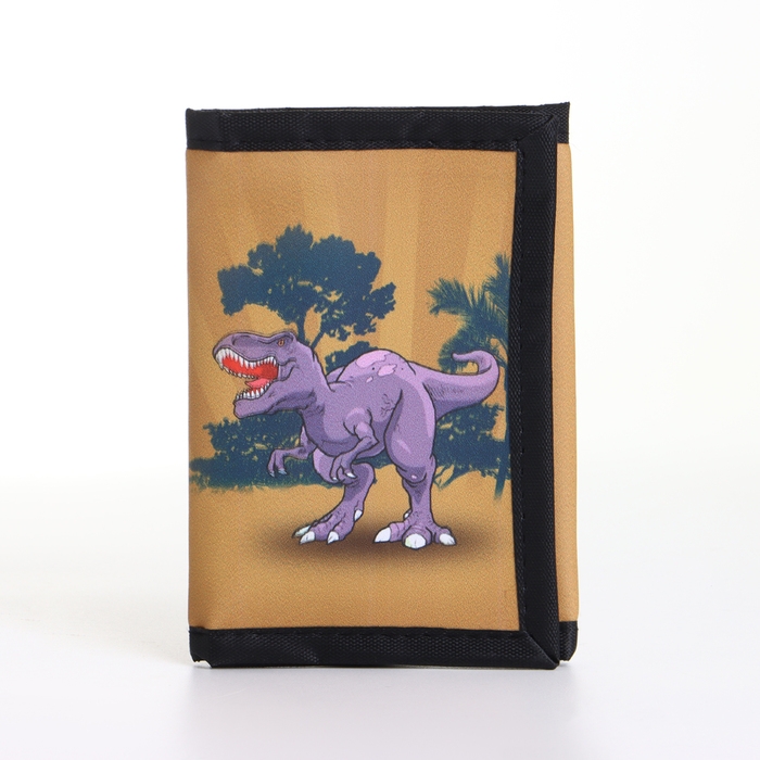 Кошелёк детский на липучке &laquo;Выбражулька&raquo;, цвет оранжевый