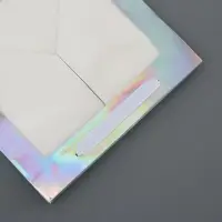 Пакет для торта с квадратным дном, голографический, МИКС 30 х 30 х 30 см