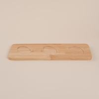 Набор банок фарфоровых с ложкой для сыпучих продуктов на подставке SL Home &laquo;Тренто&raquo;, 7 предметов: 3 банки 150 мл, подставка, 3 ложки