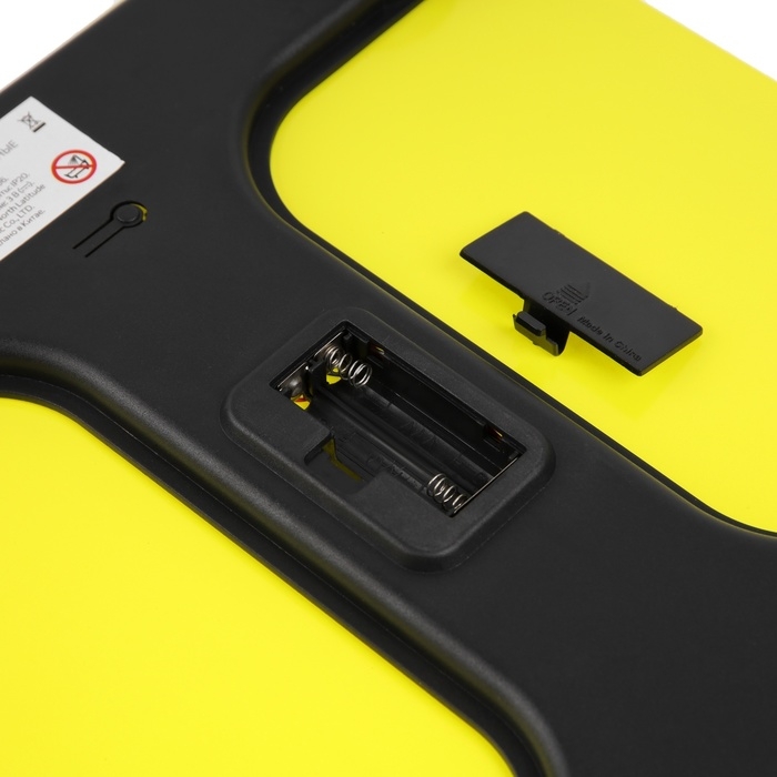 Весы напольные Luazon LVE-006, электронные, до 180 кг, 2хAAА (не в комплекте), жёлтые Весы напольные Luazon LVE-006, электронные, до 180 кг, 2хAAА (не в комплекте), жёлтые