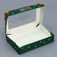 Коробка складная &laquo;Чудесного года&raquo;, 20 х 12 х 4 см