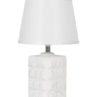 Лампа настольная &laquo;Луминель&raquo; E14, 1х40Вт, белый, RISALUX