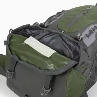 Рюкзак тур 65+5л, 30*20*53, отдел на шнурке, 5нар+2вн кармана, цвет хаки