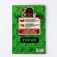 Анкета для друзей А5, 16 л. &laquo;Коты военные. 23 февраля&raquo;