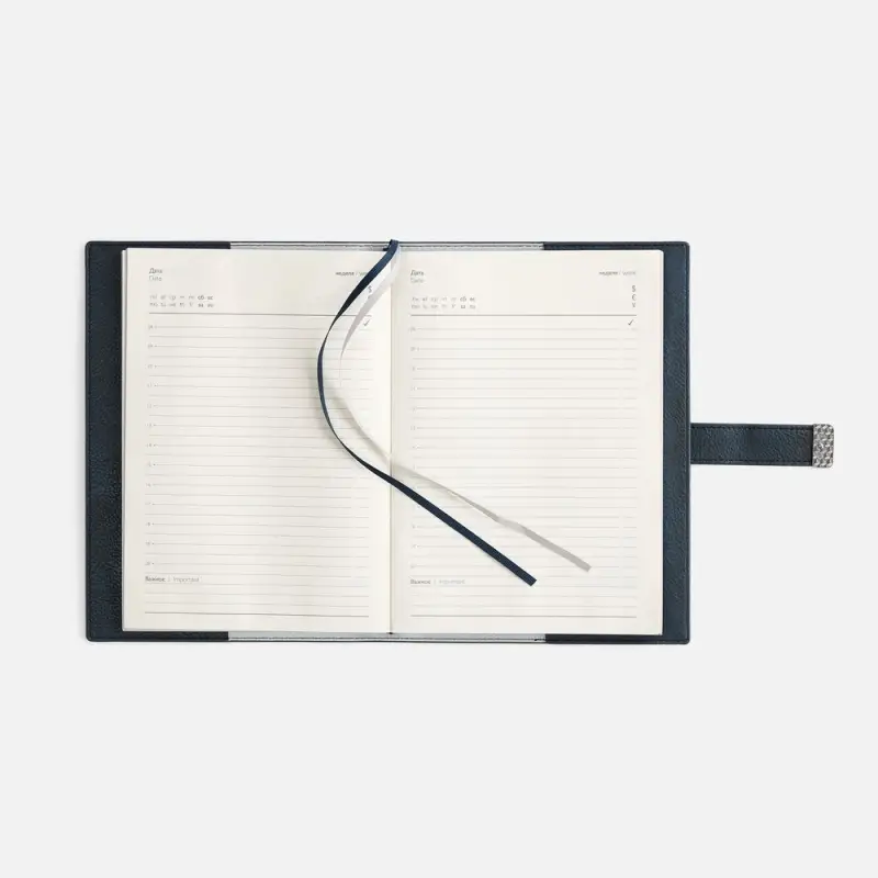 Ежедневник Repute, недатированный, синий