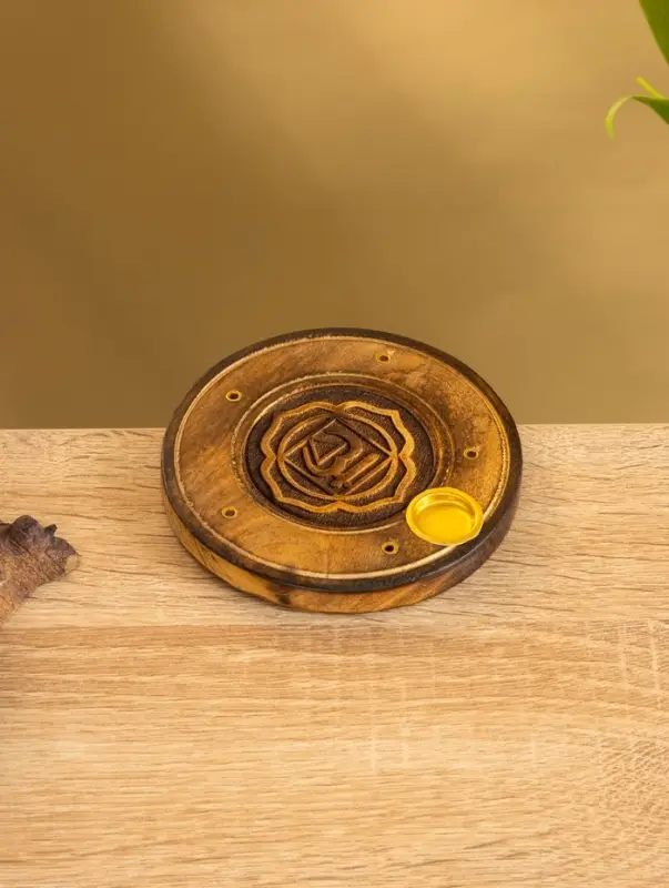 Подставка под благовония "Чакра" дерево 10 см