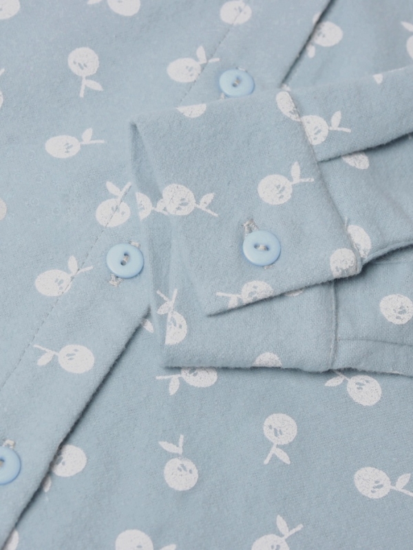 Рубашка детская с воланом KAFTAN р.36 (134-140 см), синий