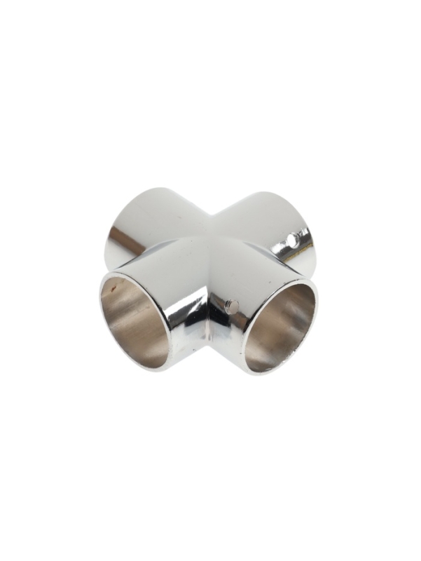 Муфта с 4-мя направлениями ТУНДРА, Х-образная, d=25 мм