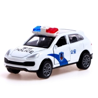 Машина металлическая &laquo;Полиция&raquo;, 1:48, инерция, открываются двери, МИКС