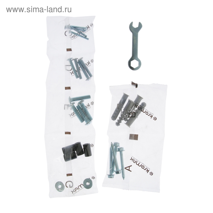 Кронштейн Kromax IDEAL-4, для ТВ, наклонный, 22-65", 23 мм от стены, черный