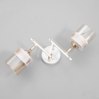 Люстра "Ариадна" 2хЕ27 40Вт бело-золотой 46х25х26 см BayerLux Люстра "Ариадна" 2хЕ27 40Вт бело-золотой 46х25х26 см BayerLux