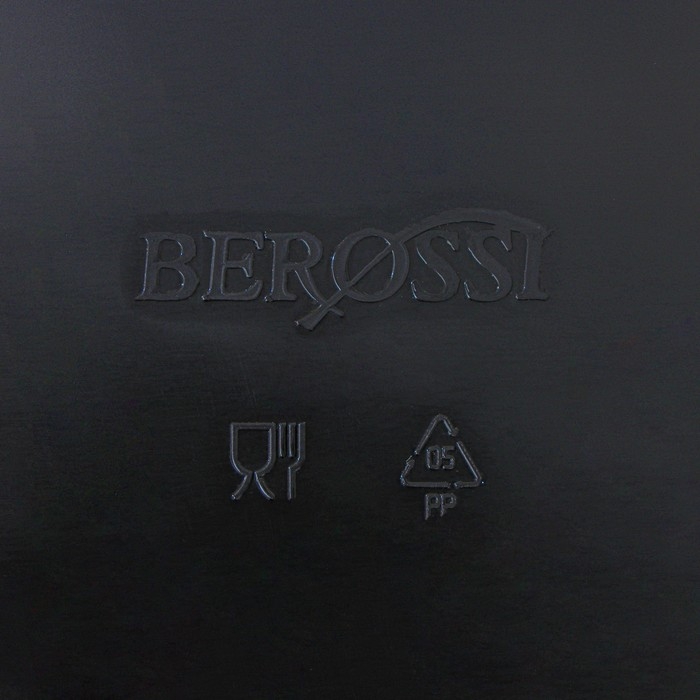 Поднос с ручками, 42,2×28,2×5,2 см «Рондо», цвет черный Поднос с ручками, 42,2×28,2×5,2 см «Рондо», цвет черный