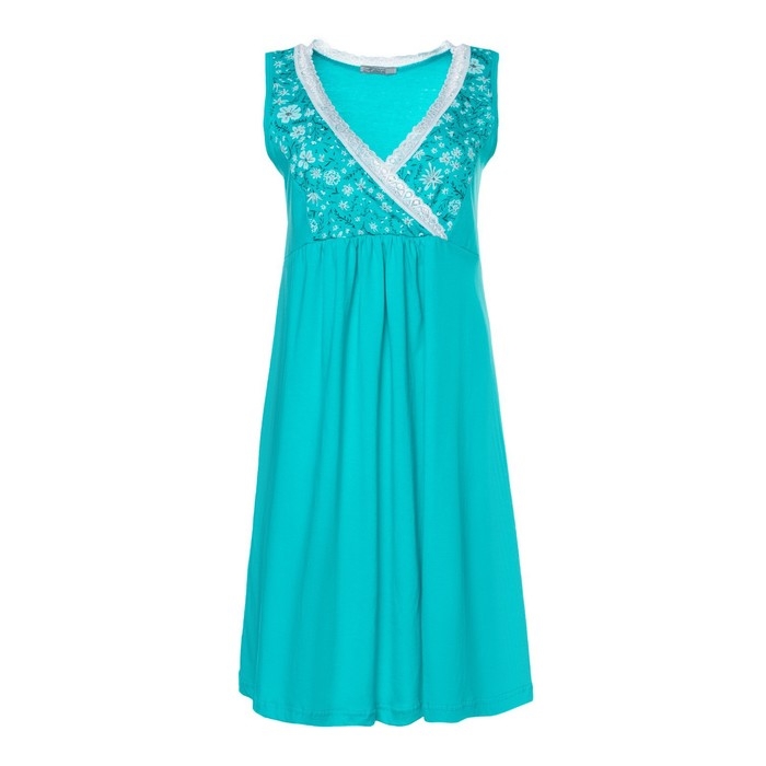 Ночная сорочка женская, цвет ментол, размер 48 Ночная сорочка женская, цвет ментол, размер 48