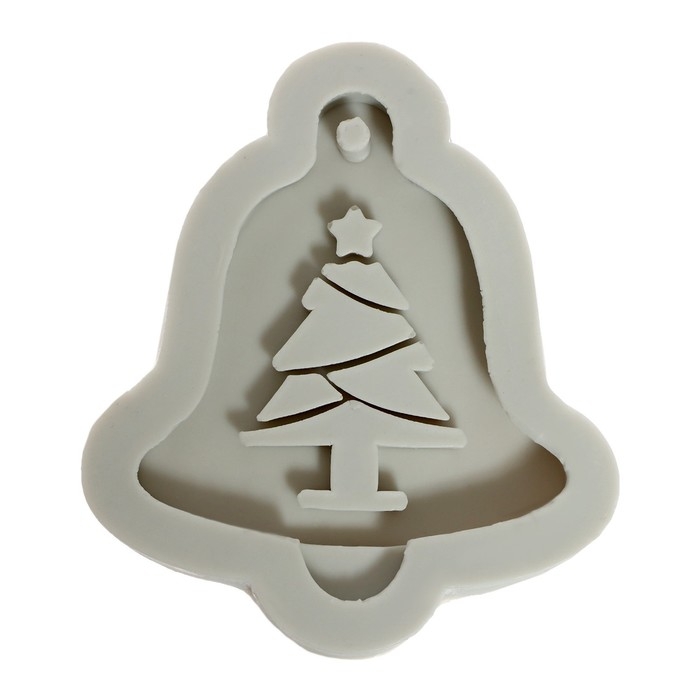 Набор для опытов &laquo;Ёлочные игрушки. Колокольчик с ёлкой&raquo;, из эпоксидной смолы